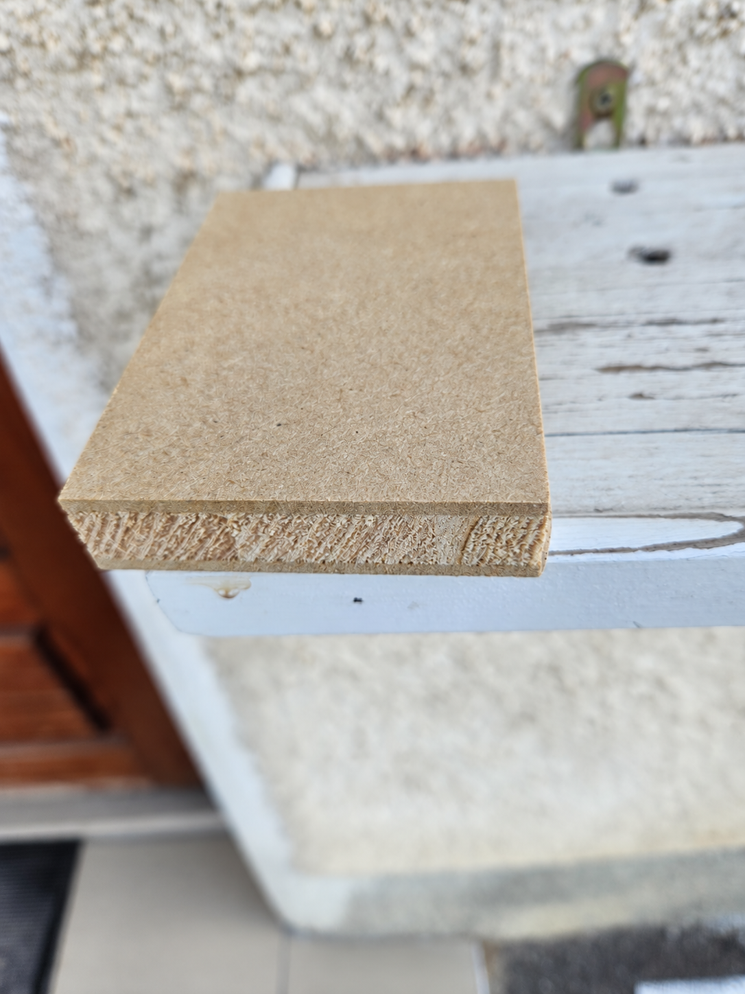 Échantillon Baco à cœur en bois et faces en HDF haute densité