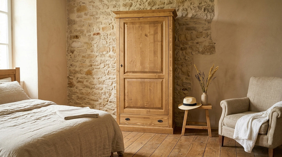 Armoires en pin massif