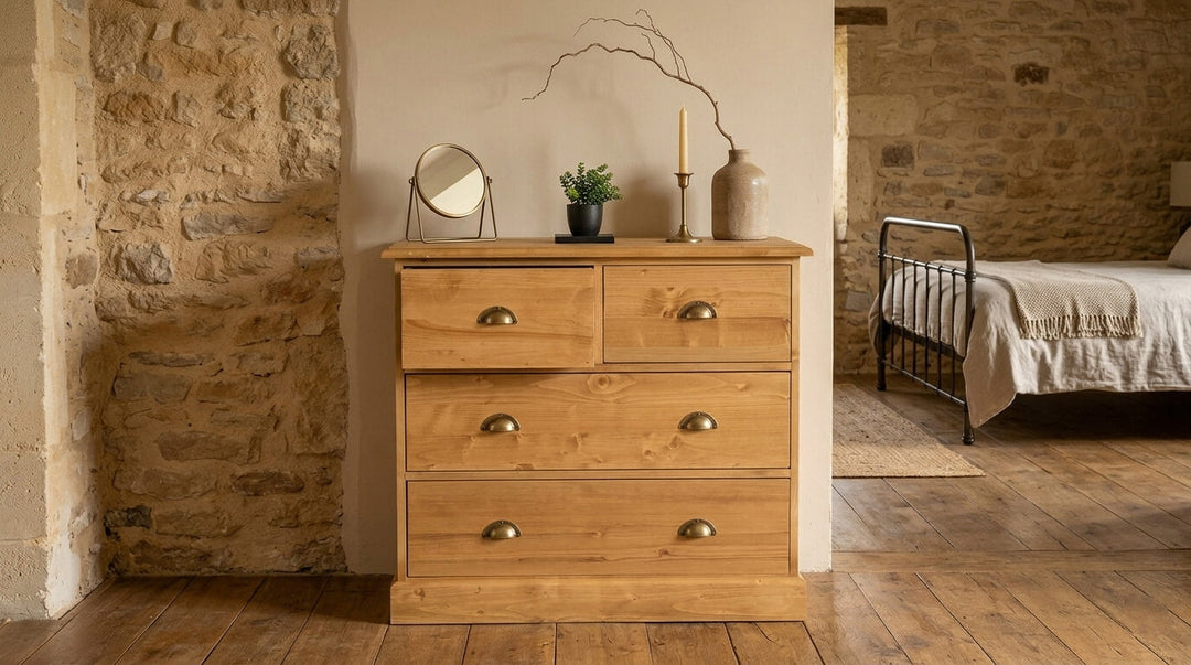 Commodes en pin massif