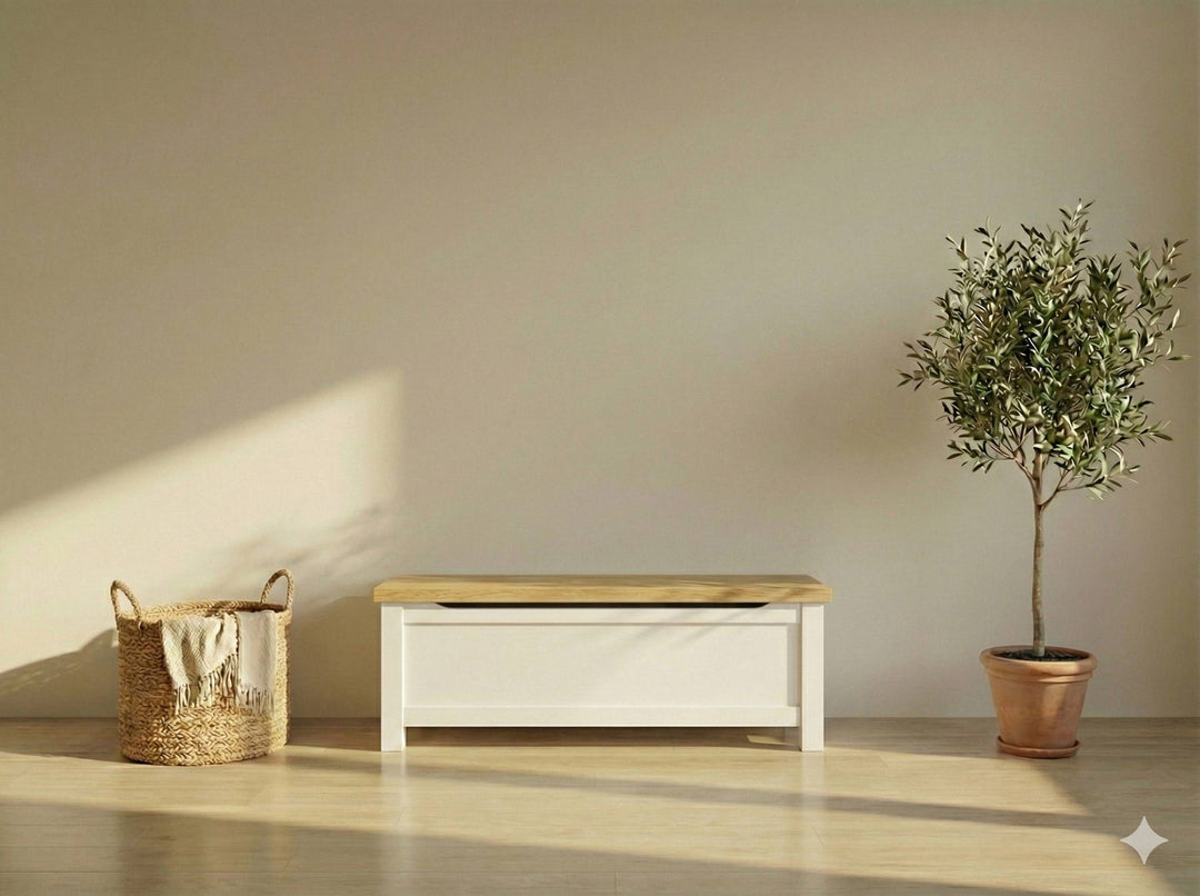 Banquettes et Coffres en Pin Massif