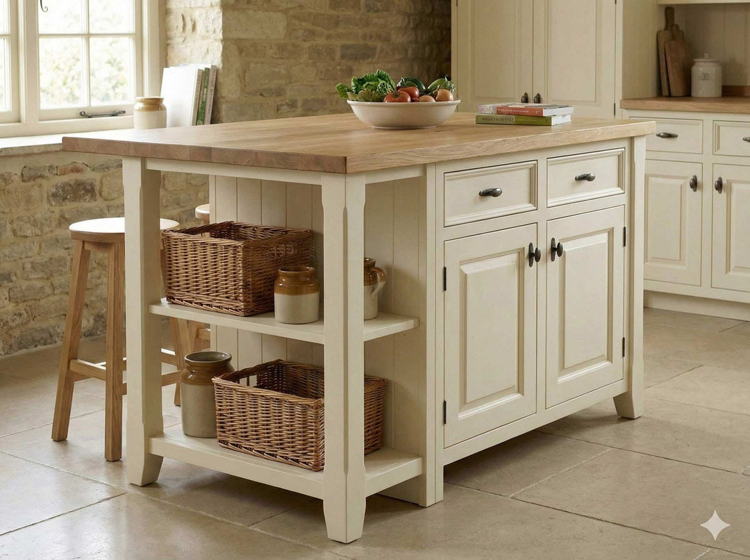 Îlots de Cuisine en Pin Massif