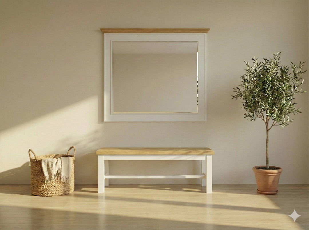 Miroirs d’Entrée en Pin Massif