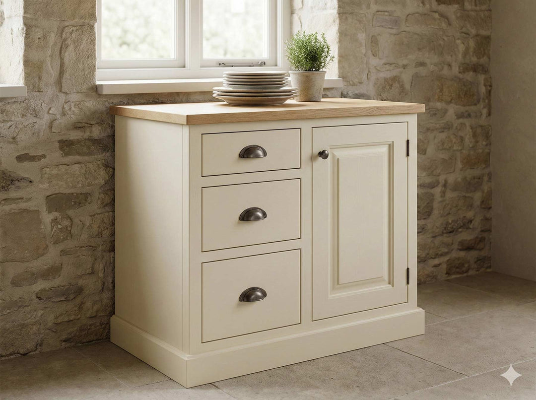 Modules de Cuisine en Pin Massif