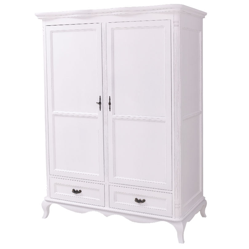 Armoire en pin massif GS730 à deux portes et deux tiroirs, seconde vue studio