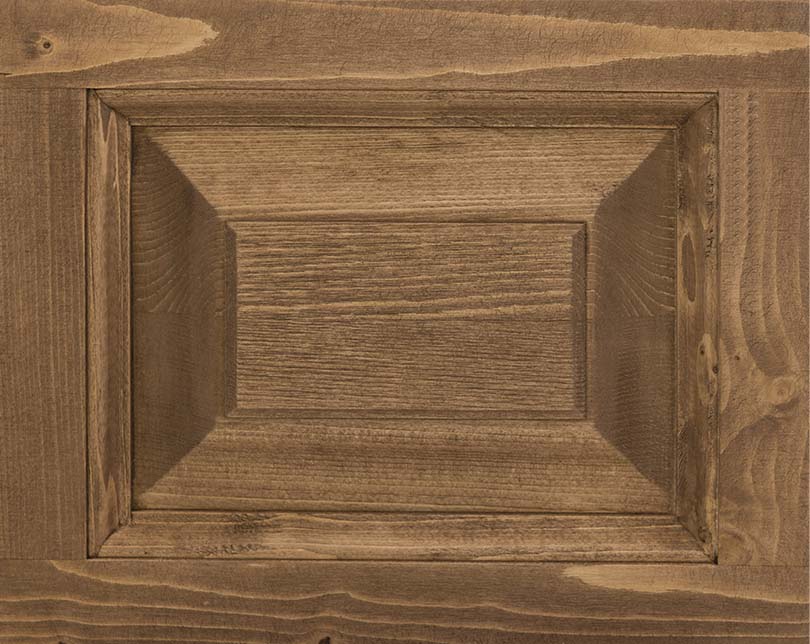 Finition Cire Foncée F001 – échantillon de traitement bois.