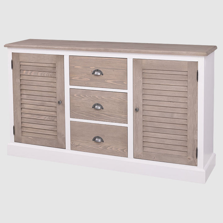 GS569-buffet-2-portes-persiennes-3-tiroirs-pin-massif-158cm-brun-grise-blanc-pur
