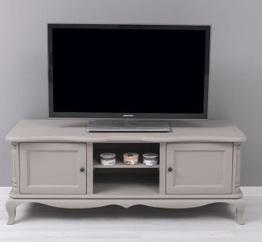 Meuble TV en pin massif collection Contemporaine, vue complémentaire