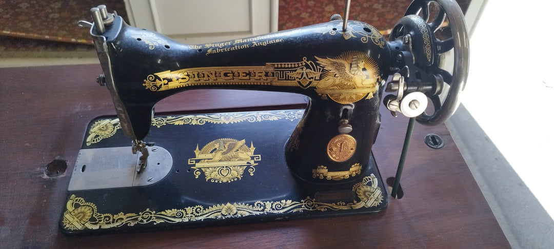 Machine à coudre Singer 1922, vue 2