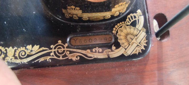 Machine à coudre Singer 1922, vue 5