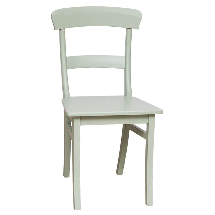 Chaise en pin massif vue de trois-quarts face — Le Grenier Campagnard