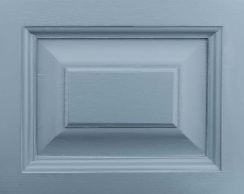 Échantillon de finition peinture couleur unie bleu pâle — Le Grenier Campagnard