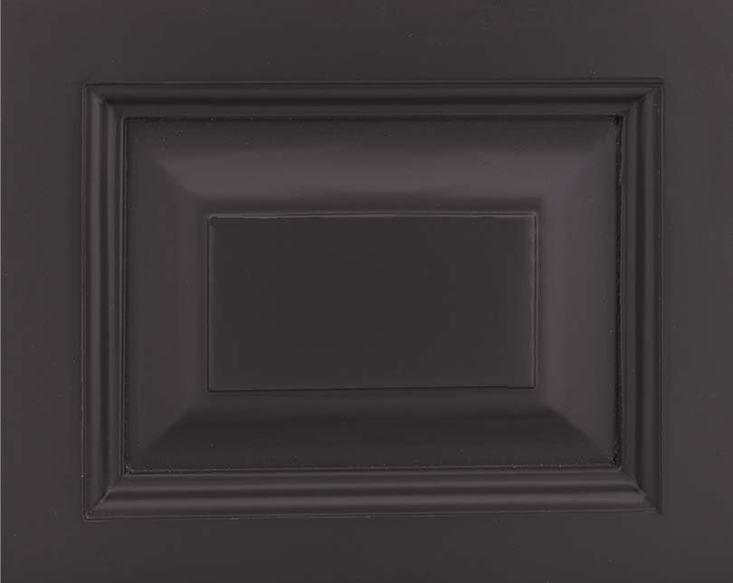 Échantillon de finition peinture couleur unie noir anthracite — Le Grenier Campagnard