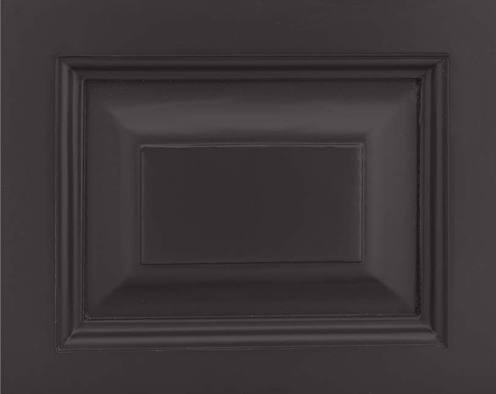 Échantillon de finition peinture couleur unie noir anthracite — Le Grenier Campagnard