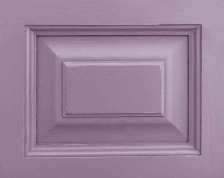 Échantillon de finition peinture couleur unie violet pastel — Le Grenier Campagnard