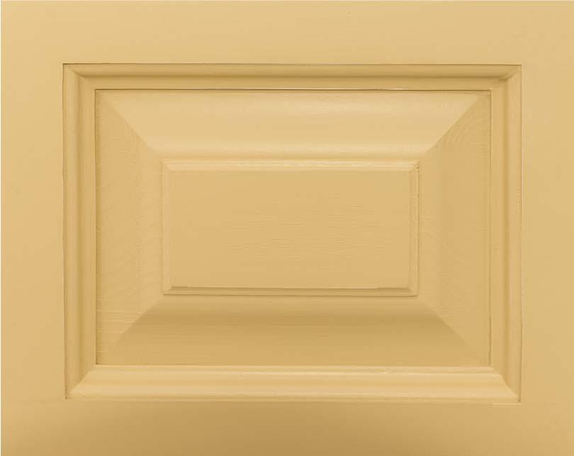 Échantillon de finition peinture couleur unie blanc crème — Le Grenier Campagnard