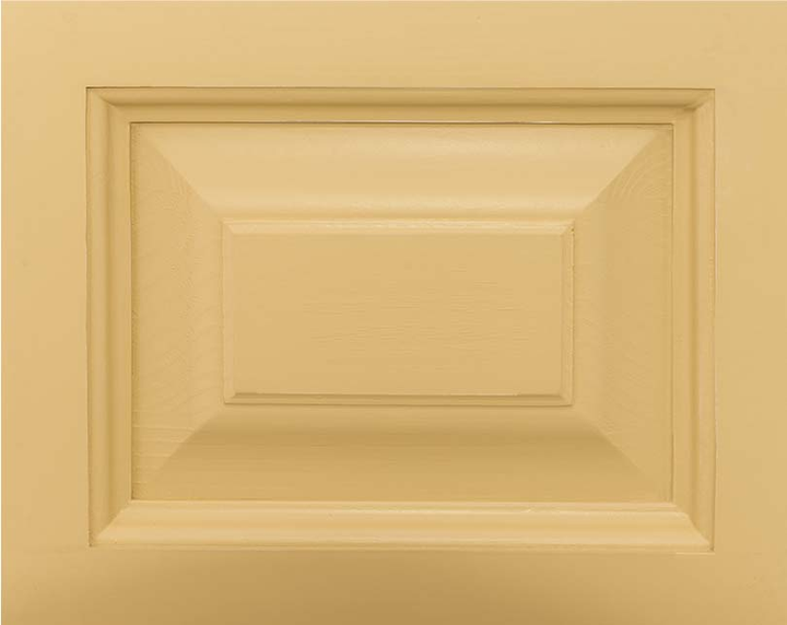 Échantillon de finition peinture couleur unie blanc crème — Le Grenier Campagnard