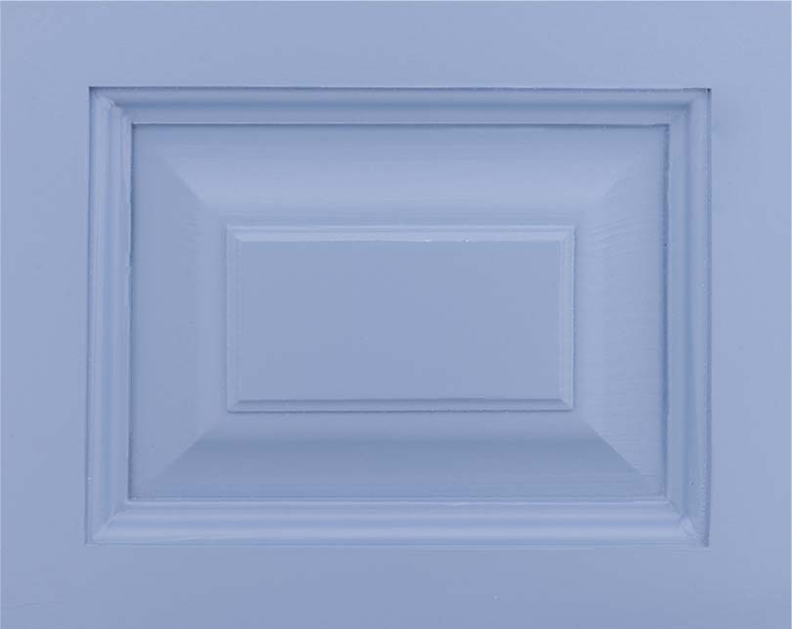Échantillon de finition peinture couleur unie bleu ciel — Le Grenier Campagnard