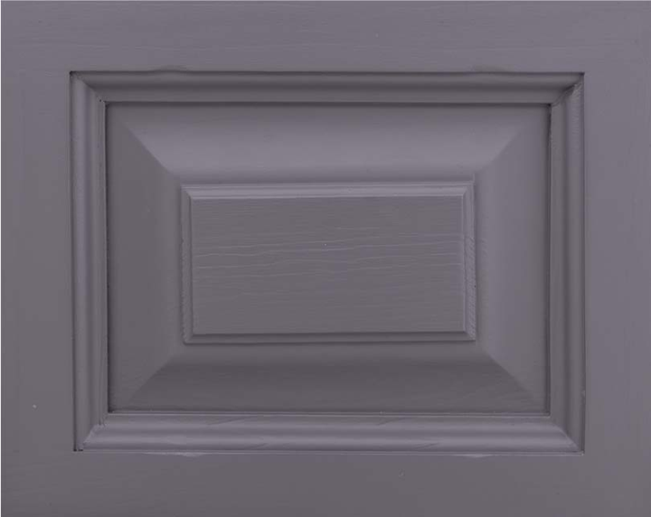 Échantillon de finition peinture couleur unie gris perle moyen — Le Grenier Campagnard