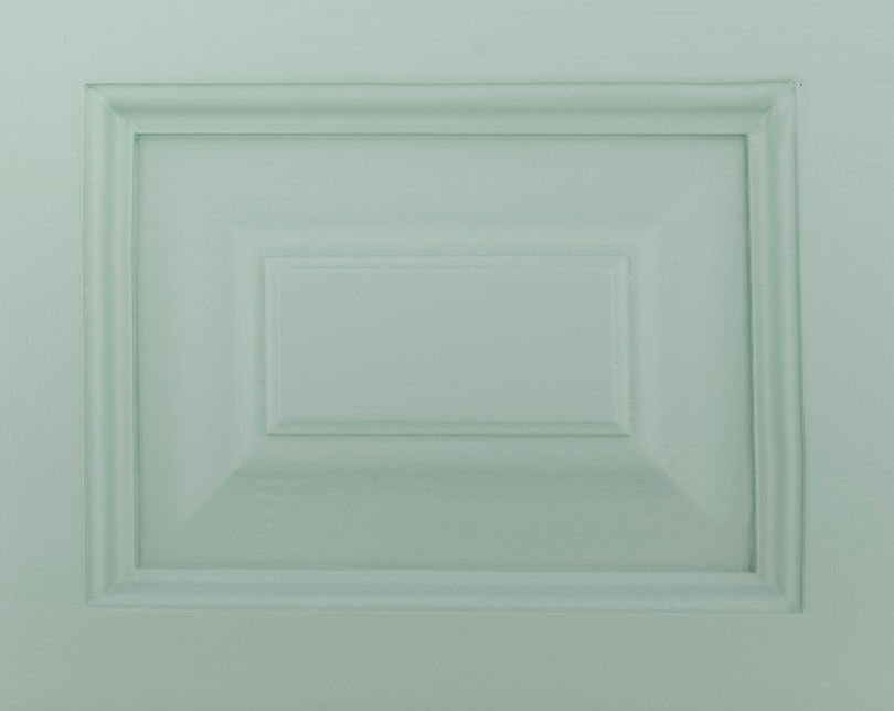 Échantillon de finition peinture couleur unie vert menthe — Le Grenier Campagnard