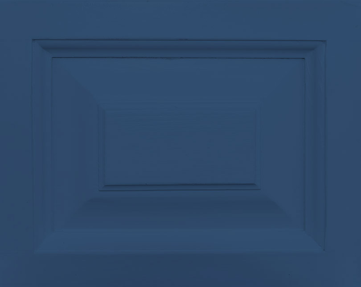 Échantillon de finition peinture couleur unie bleu marine — Le Grenier Campagnard